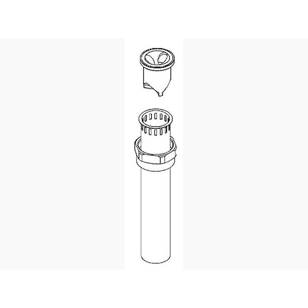 Kohler Vacuum Breaker Assembly, 11/2 1192024CP Zoro